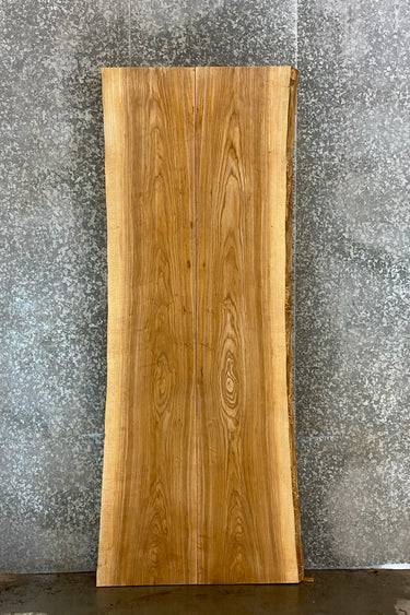 2- Live Edge Ash DIY Rustic Dining Room Table Set, Solid Wood 20568-20569